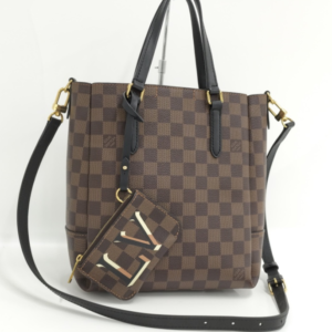 LOUIS VUITTON ベルモントNV BB 2WAY ショルダーバッグ ダミエ エベヌ N60348